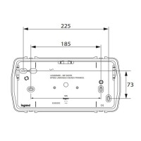 Caja Estanca IP65 para Legrand URA21LED y URA21LED PLUS 661616