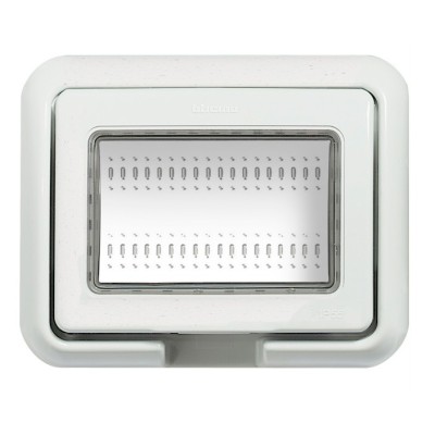 Tapa IP55 Empotrar 3 Módulos BTicino Livinglight 24603