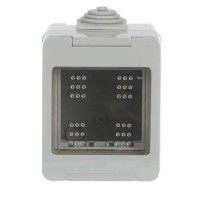 Caja Estanca IP55 2 Módulos Niessen Zenit N3291