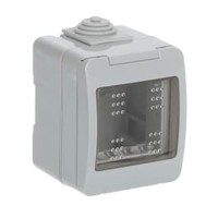 Caja Estanca IP55 2 Módulos Niessen Zenit N3291