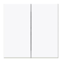 Tecla Doble Interruptor-Conmutador Niessen Vega 8811