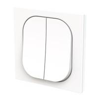 Tecla Doble Interruptor-Conmutador Niessen Alter Vega 8811.08