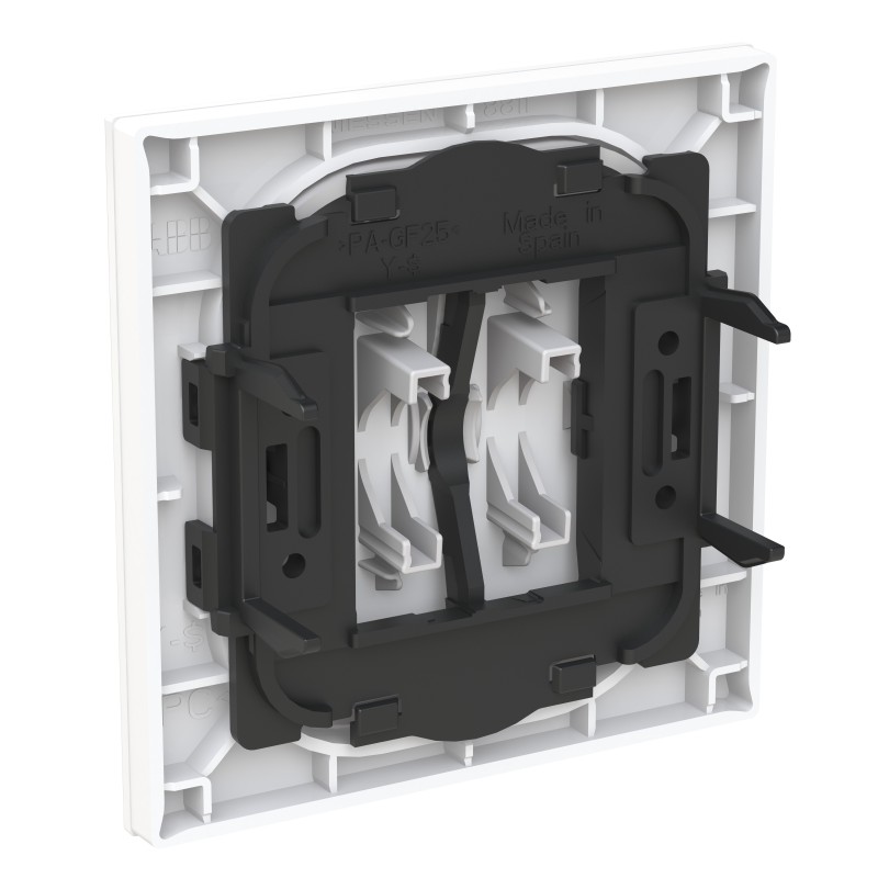 Tecla Doble Interruptor-Conmutador Niessen Alter Vega 8811.08