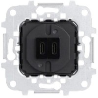 Cargador Doble USB C+C 30W Niessen 8185.5