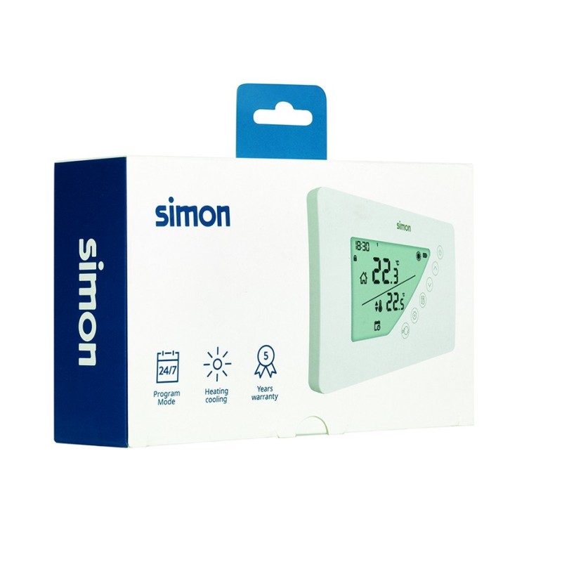 Termostato Digital Programable Simon AF511103