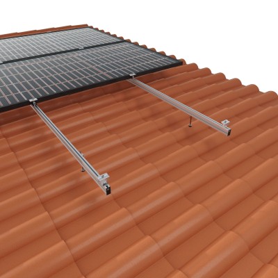 Soporte Coplanar Atornillado para Teja Vertical Sunfer 01V