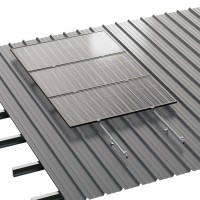 Soporte Coplanar fijación a Correas Cubierta Metálica Vertical 03V