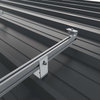 Soporte Coplanar fijación a Correas Cubierta Metálica Vertical 03V
