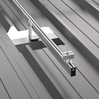 Soporte Coplanar fijación a Correas Cubierta Metálica Vertical 03V