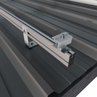 Soporte Coplanar fijación a Correas Cubierta Metálica Vertical 03V