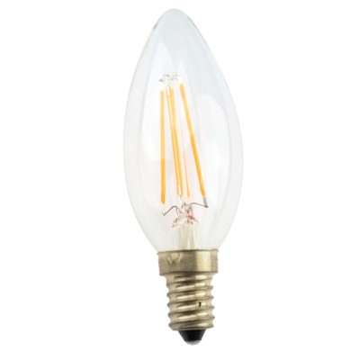 Bombilla de Filamento Led Vela 3W Luz cálida 970314