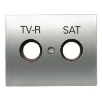 Tapa para Toma TV-R/SAT Niessen Olas 8450.1 TT Titanio