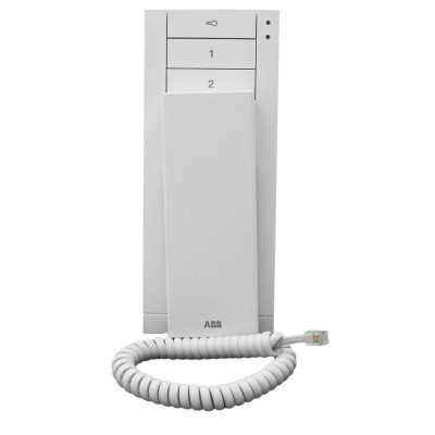 Telefonillo con auricular Niessen ABB Welcome W2153 BL