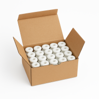 Aislador Porcelana Blanca para Cable Fontini