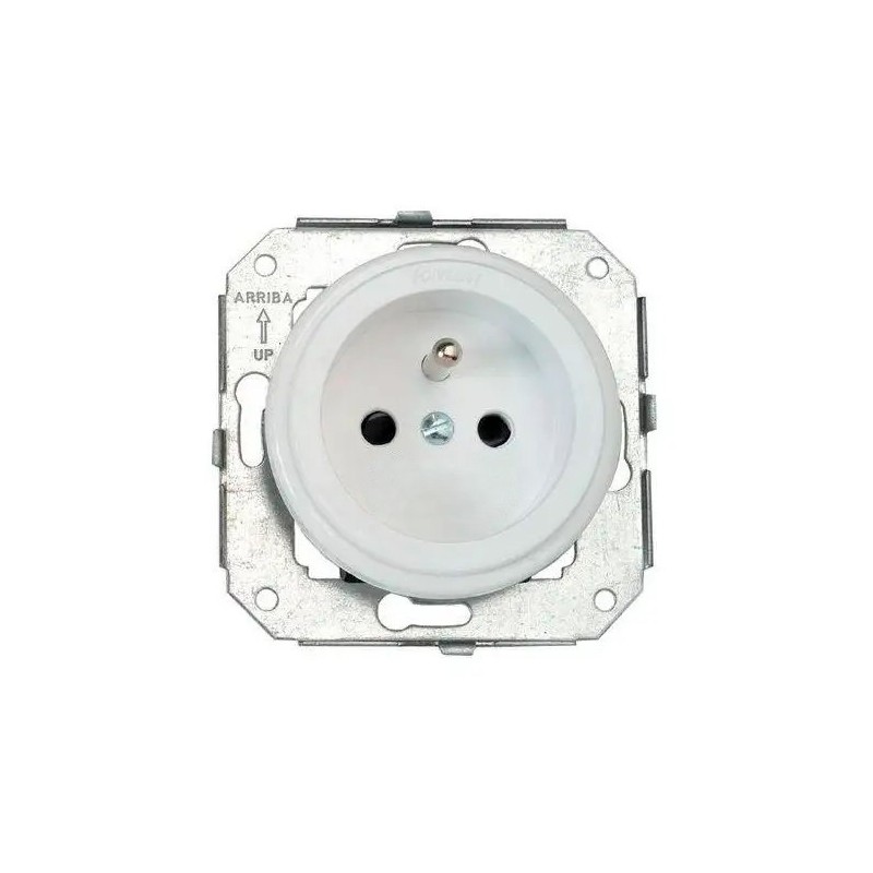 Base Enchufe Francesa 2P+T Fontini Garby Colonial 31208052
