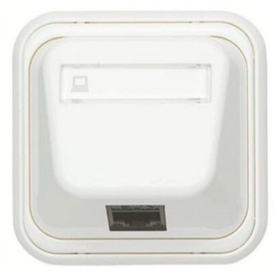Toma Informática RJ45 Cat 5E Superficie 1518.5 BL Niessen Over