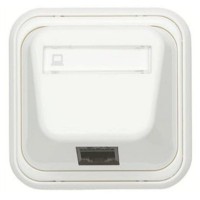 Toma Informática RJ45 Cat 5E Superficie 1518.5 BL Niessen Over