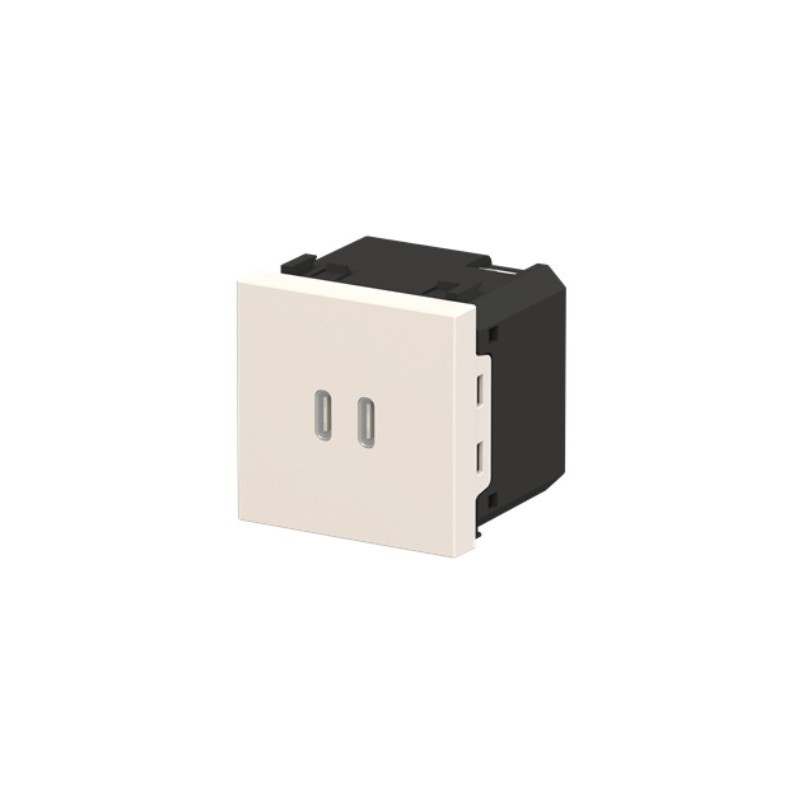 Cargador Doble C+C 30W Niessen Zenit N2285.5