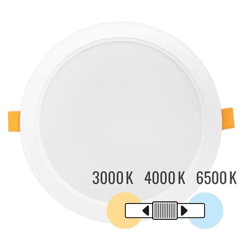 Downlight Led Redondo Empotrar 18W 3000K/4000K/6500K