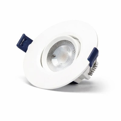 Mini Downlight Led 7W Regulable Orientable 90º Blanco Neutro
