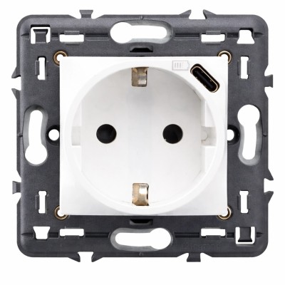 Enchufe con USB Tipo C 741234 Legrand Valena Next