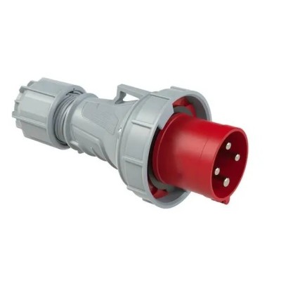Clavija Aérea Industrial Baja tensión IP67 63A 3P+T 03652 IDE