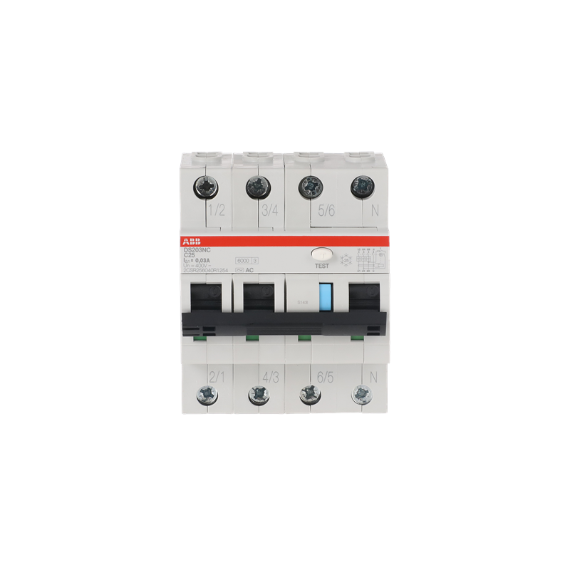 Interruptor combinado Diferencial-Magnetotérmico 3P+N C25 AC30 30 mA