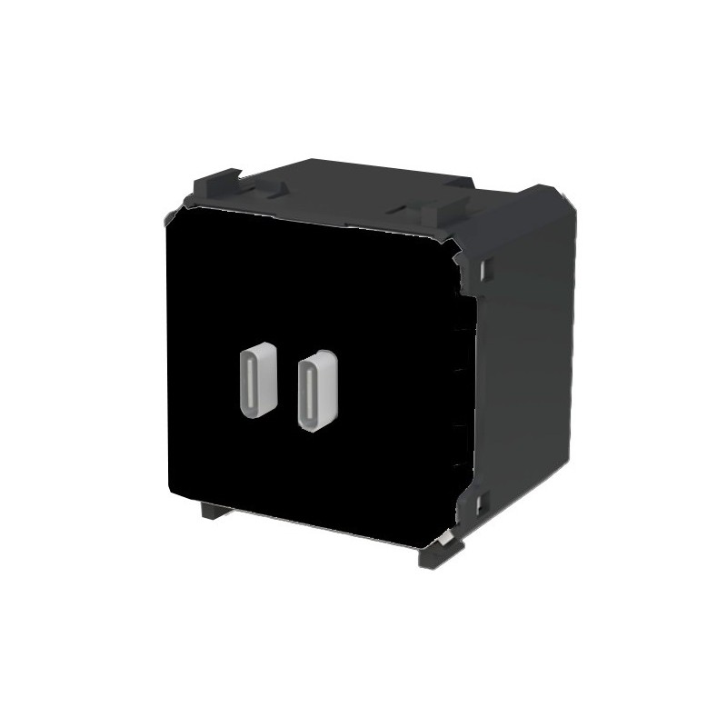 Cargador Doble USB C+C 30W Niessen Vega 8185.5