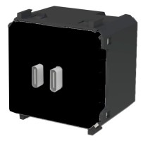 Cargador Doble USB C+C 30W Niessen Vega 8185.5