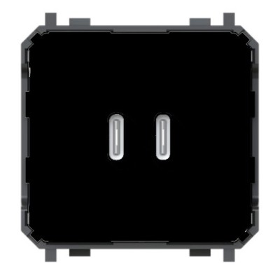 Cargador Doble USB C+C 30W Niessen Vega 8185.5