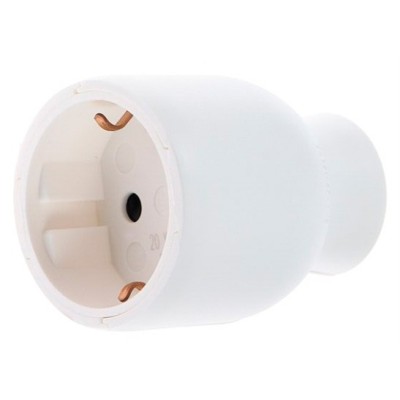Base Enchufe 2P+T 16A Salida cable recta 050317 Legrand