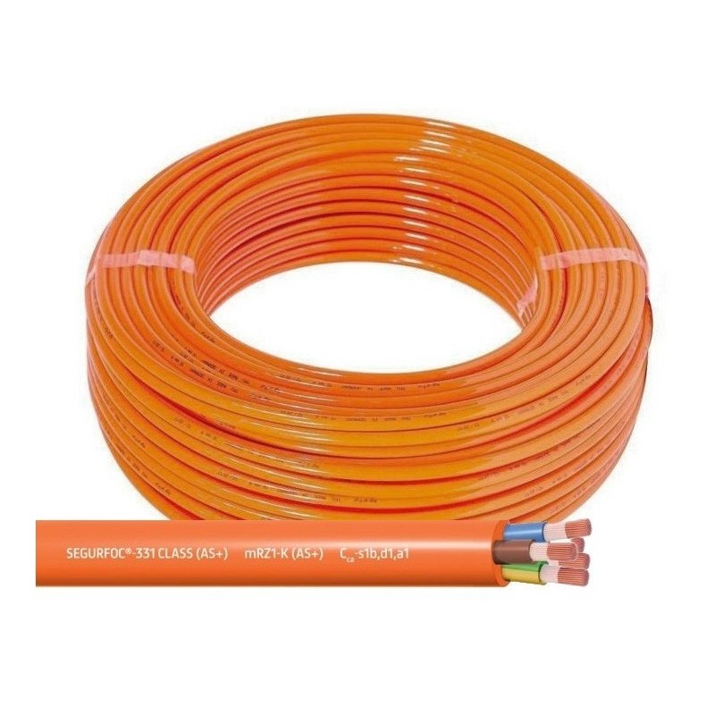 Manguera Eléctrica SZ1-K (AS+) 1kV 5G10 Segurfoc-331