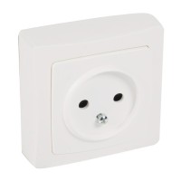 Base de Enchufe 2P 16A Blanco Legrand Oteo 086025