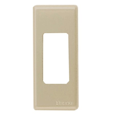 Placa para perfilería Bticino Magic color oxidal 1 módulo