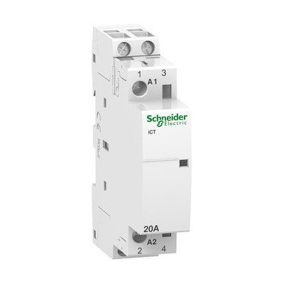 Contactor Schneider Acti9 iCT 20A 2P 2NA 230V A9C22722