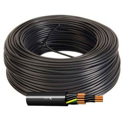Manguera Flexible PVC VV-K 16G2,5 Negro 0,6/1 kV