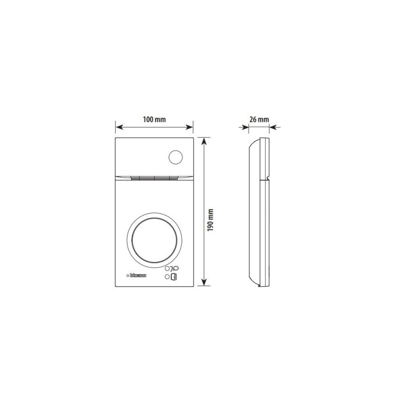 Kit Videoportero WiFi 2 Hilos Classe 300X Blanco Bticino Tegui 363942