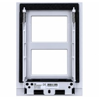 Placa de calle tamaño 1/2 Aluminio Videoportero ABB W2412.10 AL
