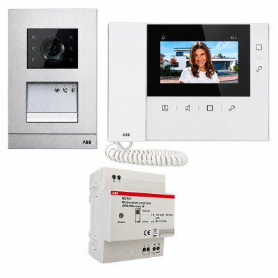 Kit Videoportero con auricular ABB Welcome 4,3" WM20541