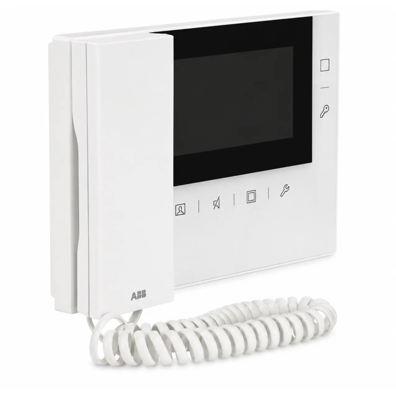 Monitor Videoportero ABB Welcome 4,3" con auricular WM22471-W