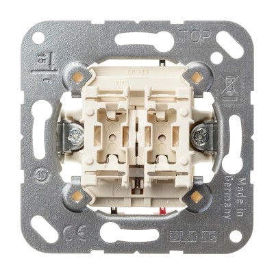 Pulsador de persianas JUNG 539 VU 10AX 250V para 1 motor