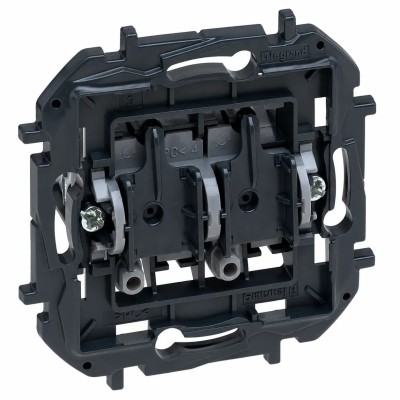 Pulsador Doble 6A 250V Legrand Niloé Step 864012