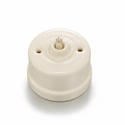 Interruptor-Conmutador Porcelana Cru 30308886 Fontini Garby