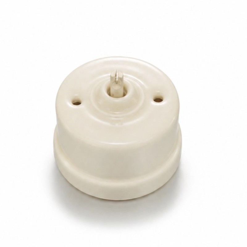 Interruptor-Conmutador Porcelana Cru 30308886 Fontini Garby