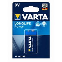 Pila Alcalina Tipo 6LR61 Varta 9V