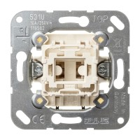 Pulsador unipolar NA JUNG 531 U 10A 250V