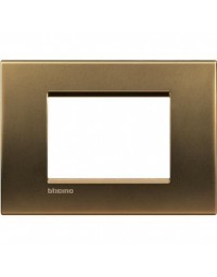 Comprar placas Bticino Livinglight formato rectangular Bronce