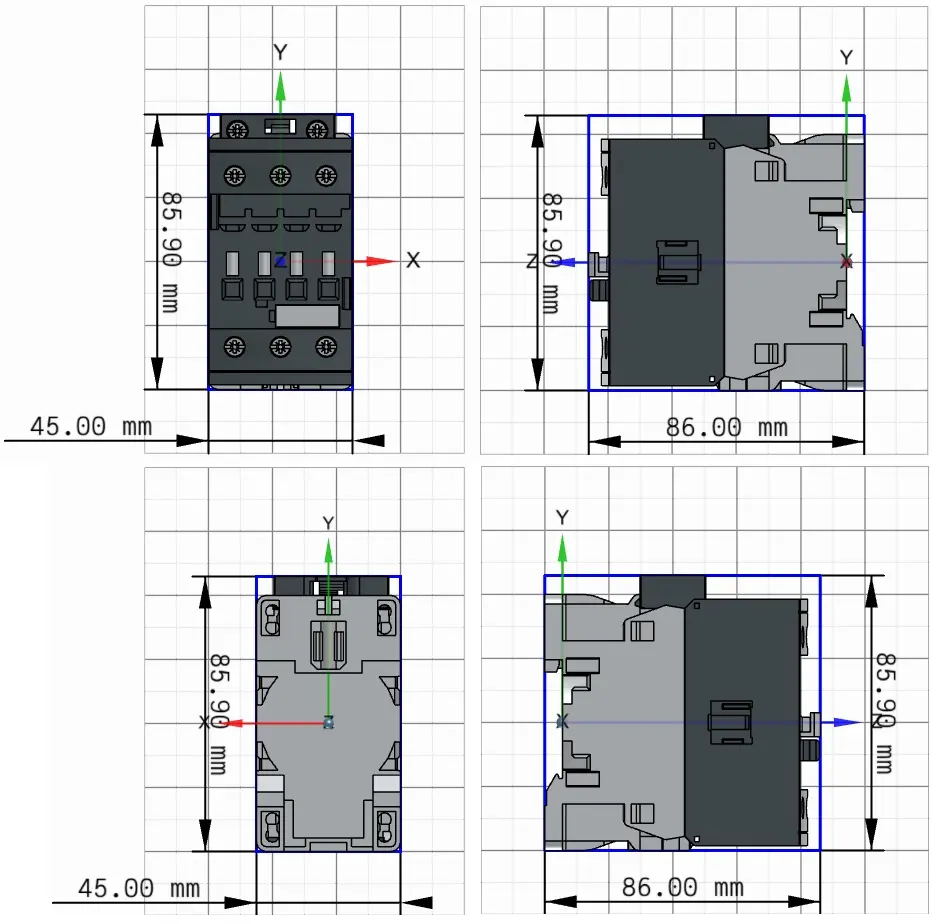 Contactor ABB 3 Polos AF38300011