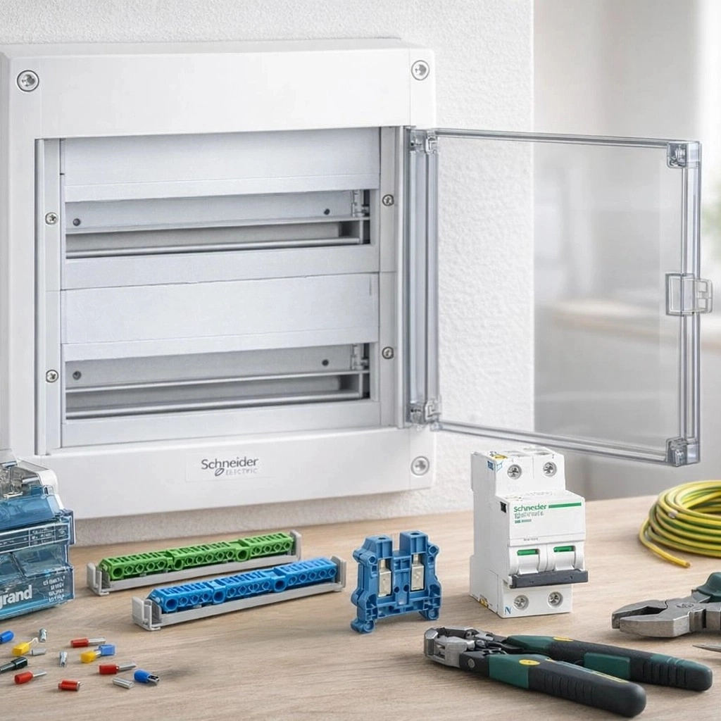 Cajas de automáticos y cuadros eléctricos de distribución