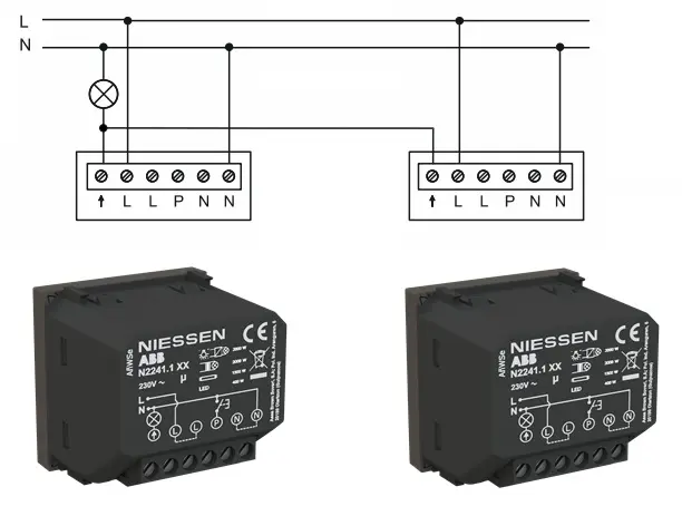 Detector de movimientos N2241.1 Paralelo